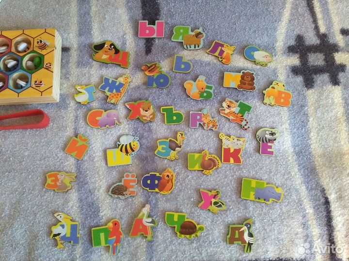 Развивающие деревянные игрушки