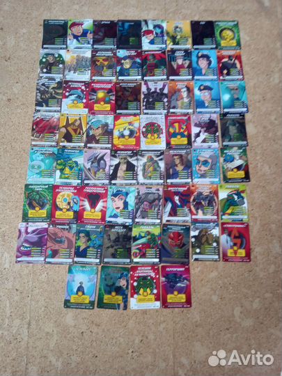 Карточки черепашки ниндзя 3 серия