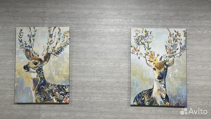 Картины олени IKEA