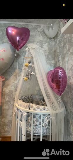 Детская кроватка трансформер 8 в 1