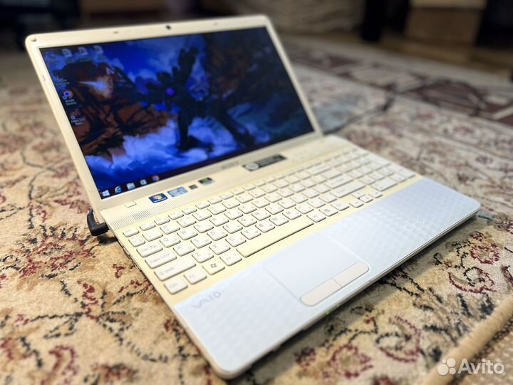 Мощный Ноутбук Sony core i5/8гб/500гб/410m