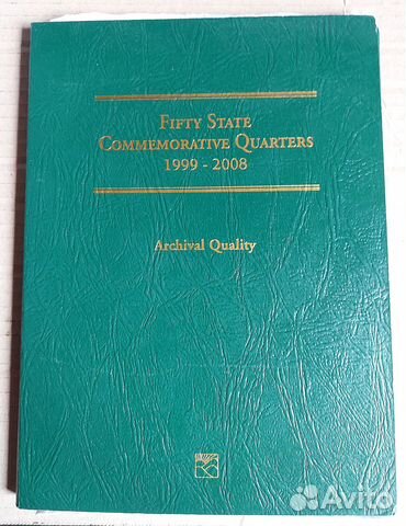 Монеты. 50 штатов США и 6 территорий в альбоме