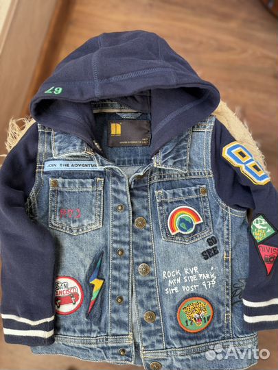 Джинсовка Next 12-18 мес