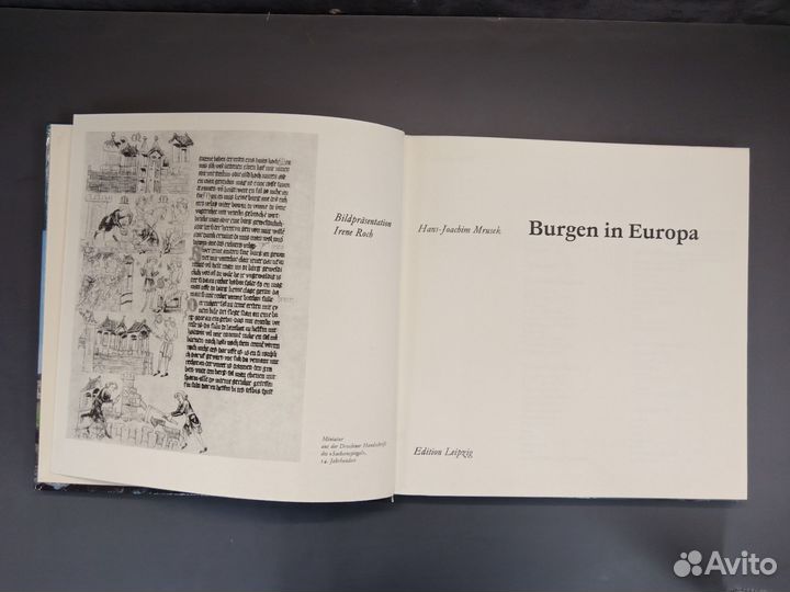 Burgen in Europa. Книга на немецком языке