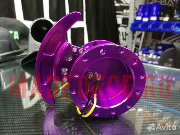 Быстросъемный адаптер для руля с упором пурпур