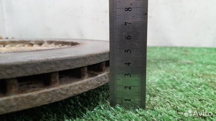 Диск тормозной Kia Cerato 1 1.6 G4FC 2007