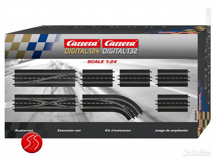 Набор секций трассы Carrera Digital 132