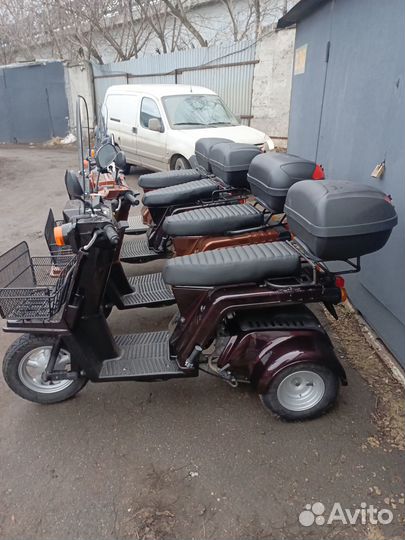 Скутер Honda Gyro X 3 цвет Порше без пробега РФ