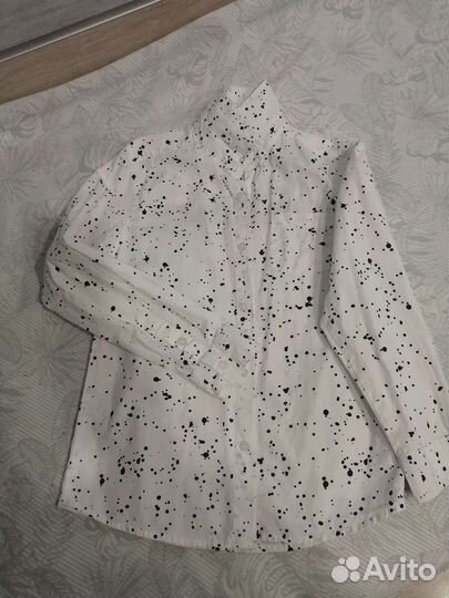 Рубашка детская для мальчиков 140 - 146