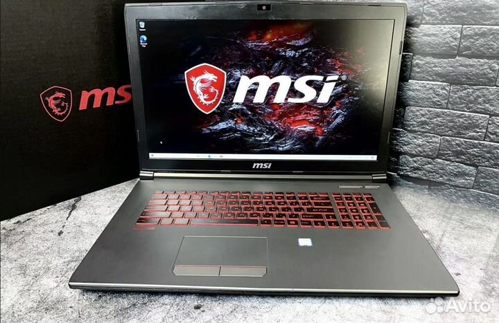Игровой ноутбук MSI 17.3