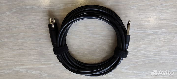 Микрофонный кабель shure 4.5 метра