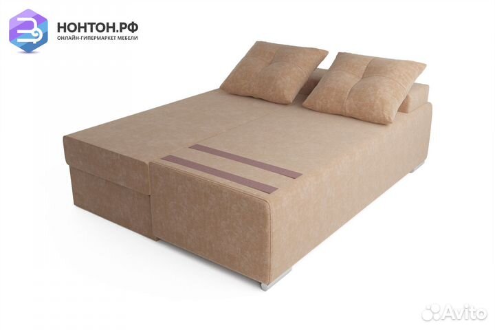 Диван еврокнижка Мадейра бежевый