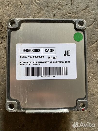 Блок управления двигателем lanos, nexia