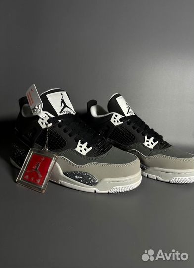 Кроссовки Air Jordan 4 Retro Fear Pack Люкс