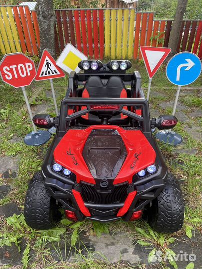 Электромобиль джип на полном приводе