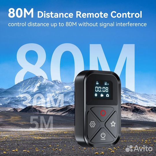 Беспроводной пульт для GoPro 11 / 10 / 9 + держак