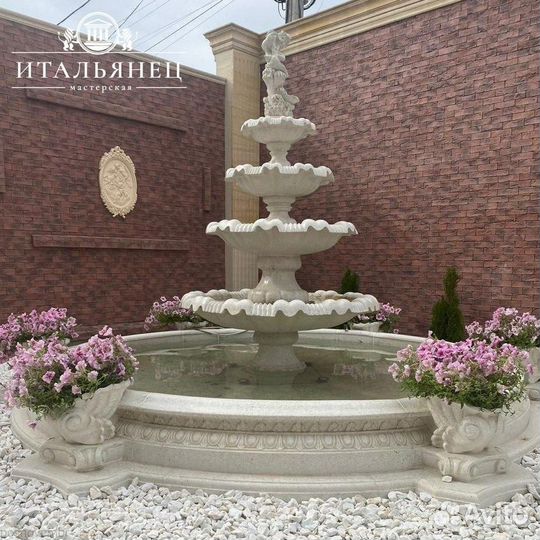 Фонтаны из мрамора