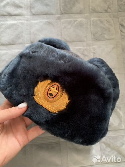 Шапка ушанка военная