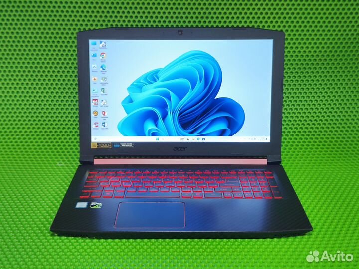 Ноутбук игровой Acer i5/16Gb/GTX1050Ti 4Gb/SSD+HDD