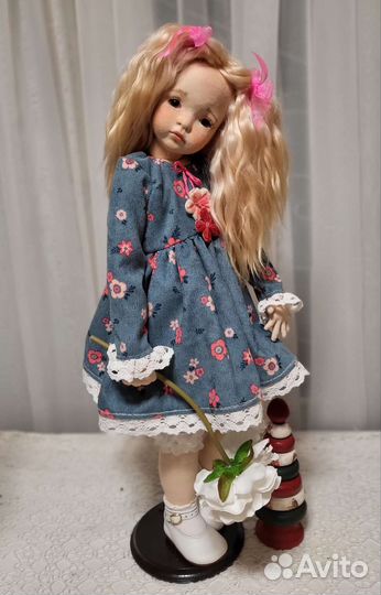 Текстильная интерьерная кукла