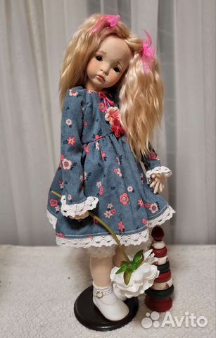 Текстильная интерьерная кукла