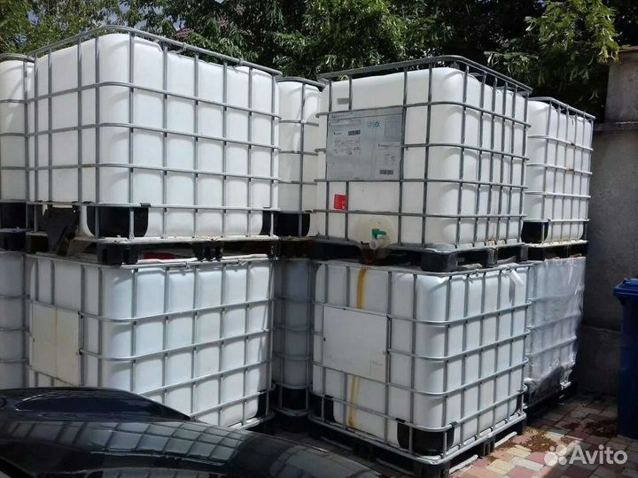 Еврокубы и евробочки из под спирта 1000л,227л