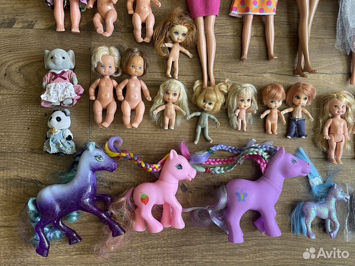 Куклы разные Barbie, ken, kelly, my little pony