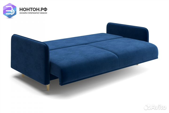 Диван книжка Эстет темно-синий