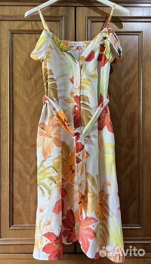 Сарафан летний льняной zara