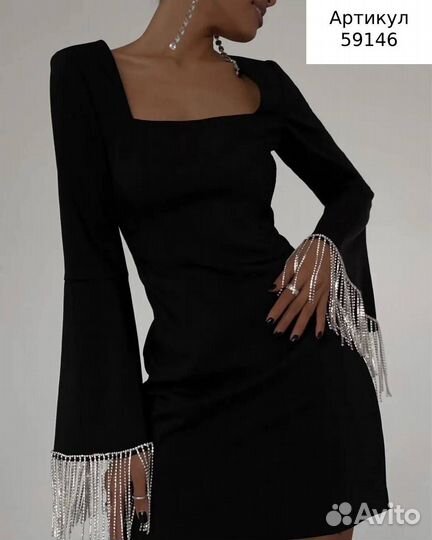 Платье вечернее мини