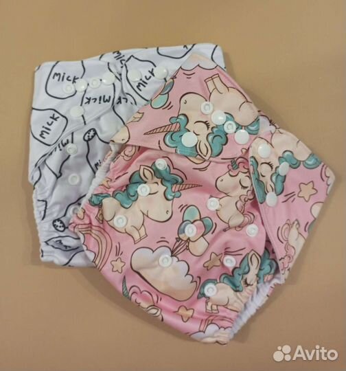 Многоразовые подгузники новые