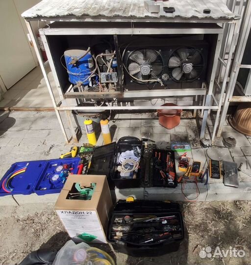 Ремонт торговых и бытовых холодильников