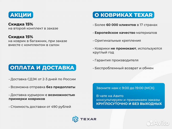 Коврик в багажник на BMW X5 G05 c электрошторкои