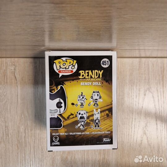 Funko Pop Bendy And The Ink Machine 451 Bendy Doll