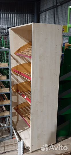 Хлебный стеллаж лдсп 4 полки бук 103/50/202