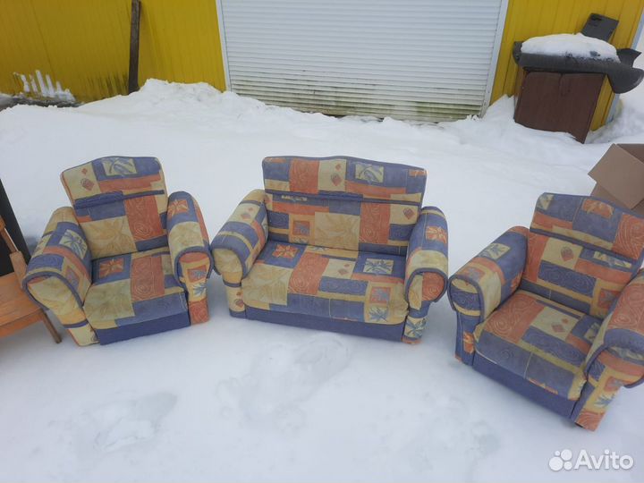 Мягкая мебель тройка детская