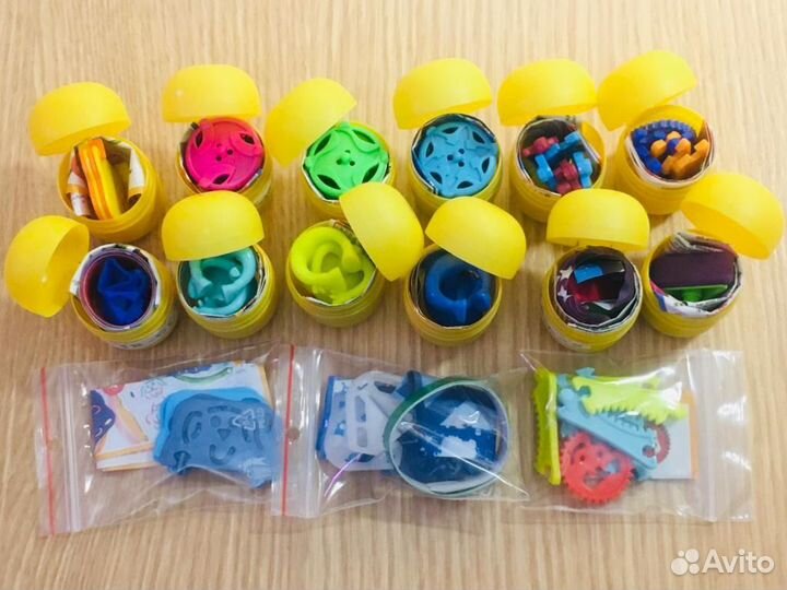 Киндер-сюрприз, лот сборки TR, 15 штук