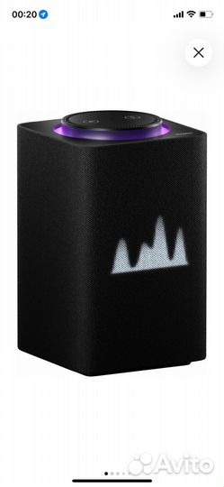 Умная колонка Яндекс Станция Макс с Алисой черный