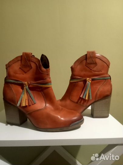 Ботильоны натуральная кожа 38