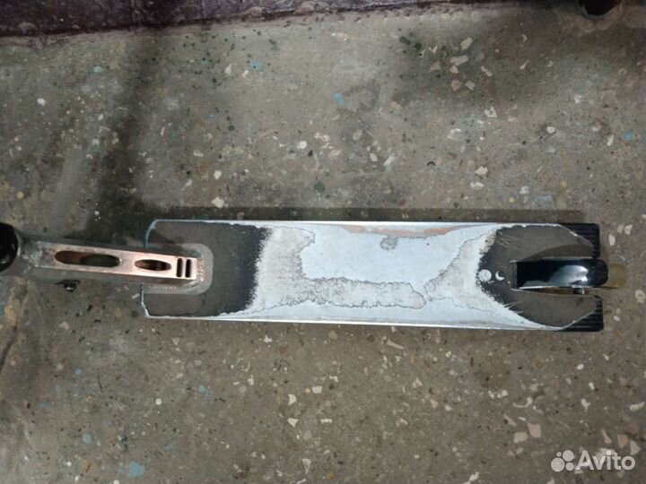 Трюковой самокат стрит tech team excalibur (хром)