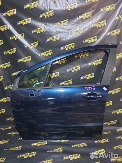 Дверь передняя левая Пежо 308