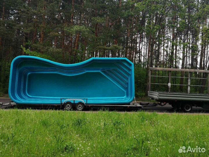 Композитный бассейн из немцкого материала bufa