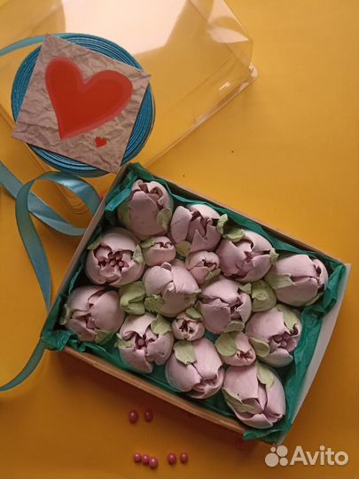 Зефирные тюльпаны