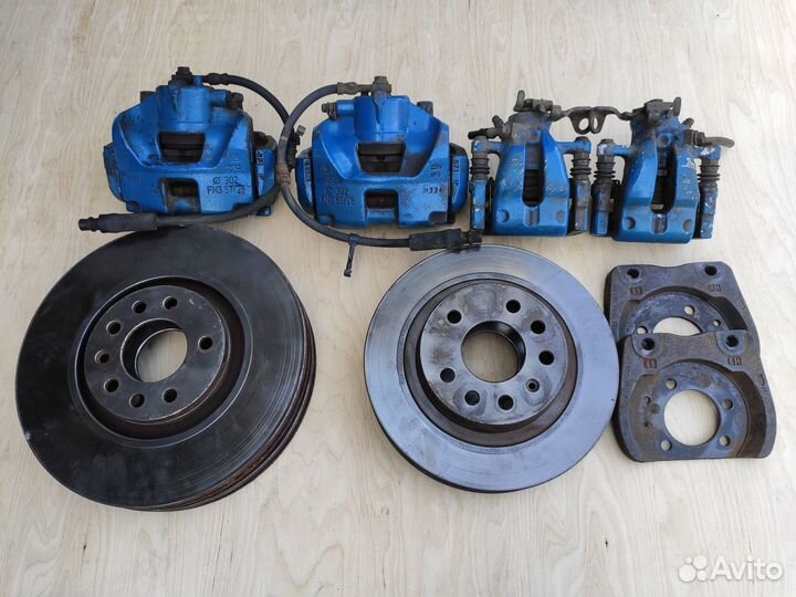 Тормоза OPC 321мм 278мм на Opel Astra H Zafira B