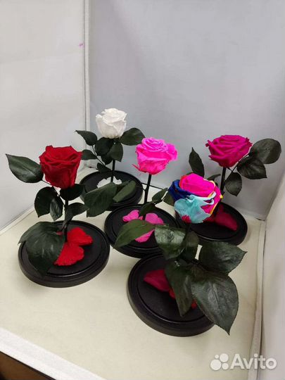 Подарок маме / Роза в колбе