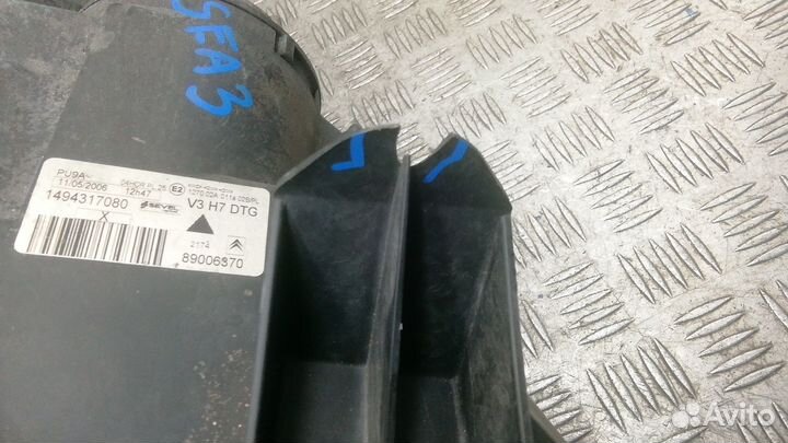 Фара Citroen C8 (2002-2014)