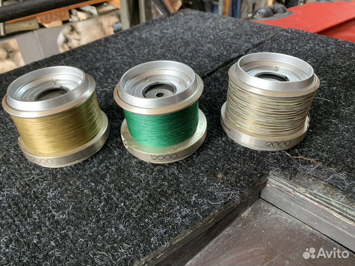 Катушки DAM, Daiwa, Shimano