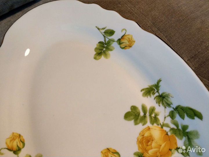 Блюдо большое Дулево фарфор