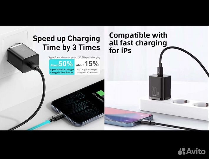 Baseus 20W / USB-C / Power Delivery 3.0