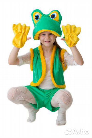 Костюм маскарадный лягушка, прокат